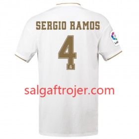 Real Madrid Fodboldtrøjer Sergio Ramos 4 Hjemmebanesæt 2019/20 Kort ærmer